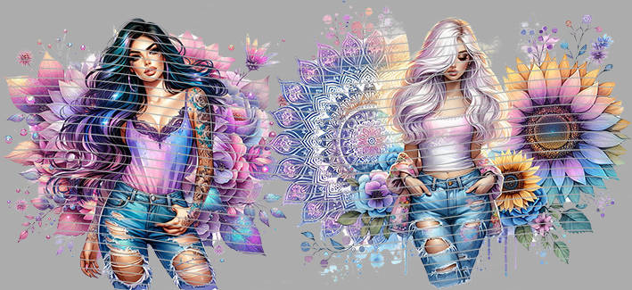 16oz Sunflower Girl-SU-298